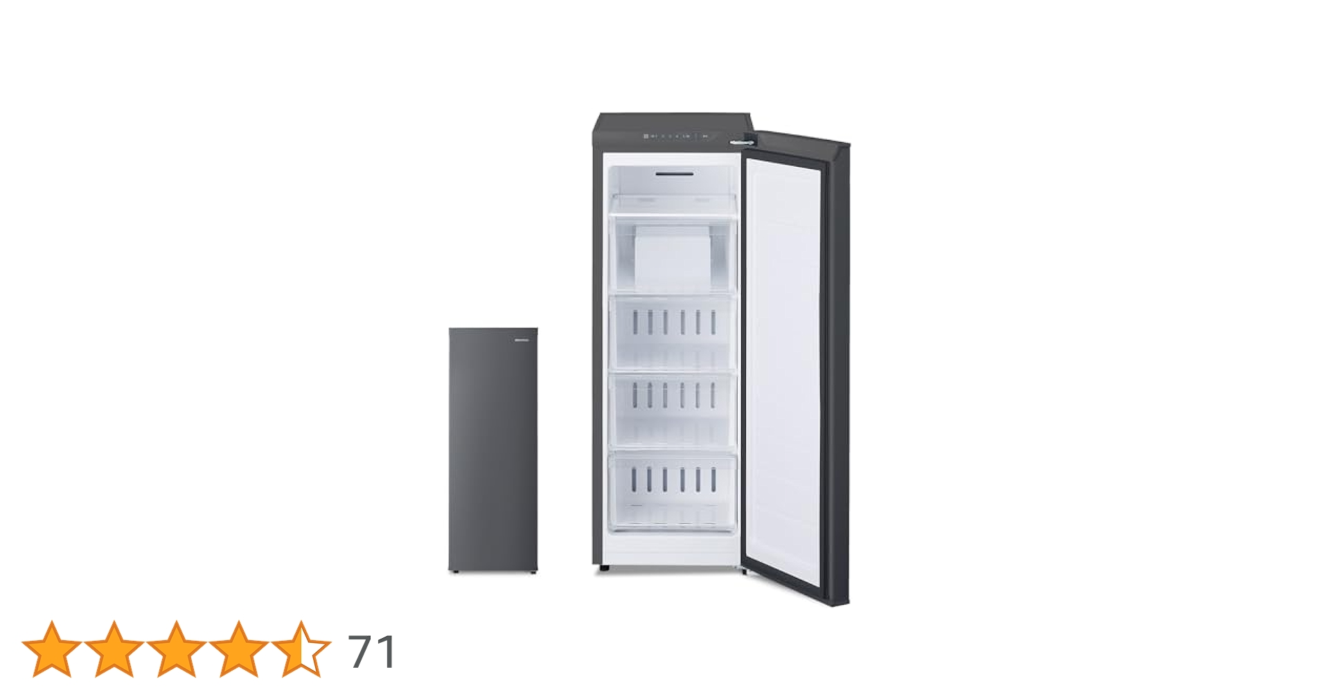 Amazon | アイリスオーヤマ 冷凍庫 IUSN-8B-HA | アイリス